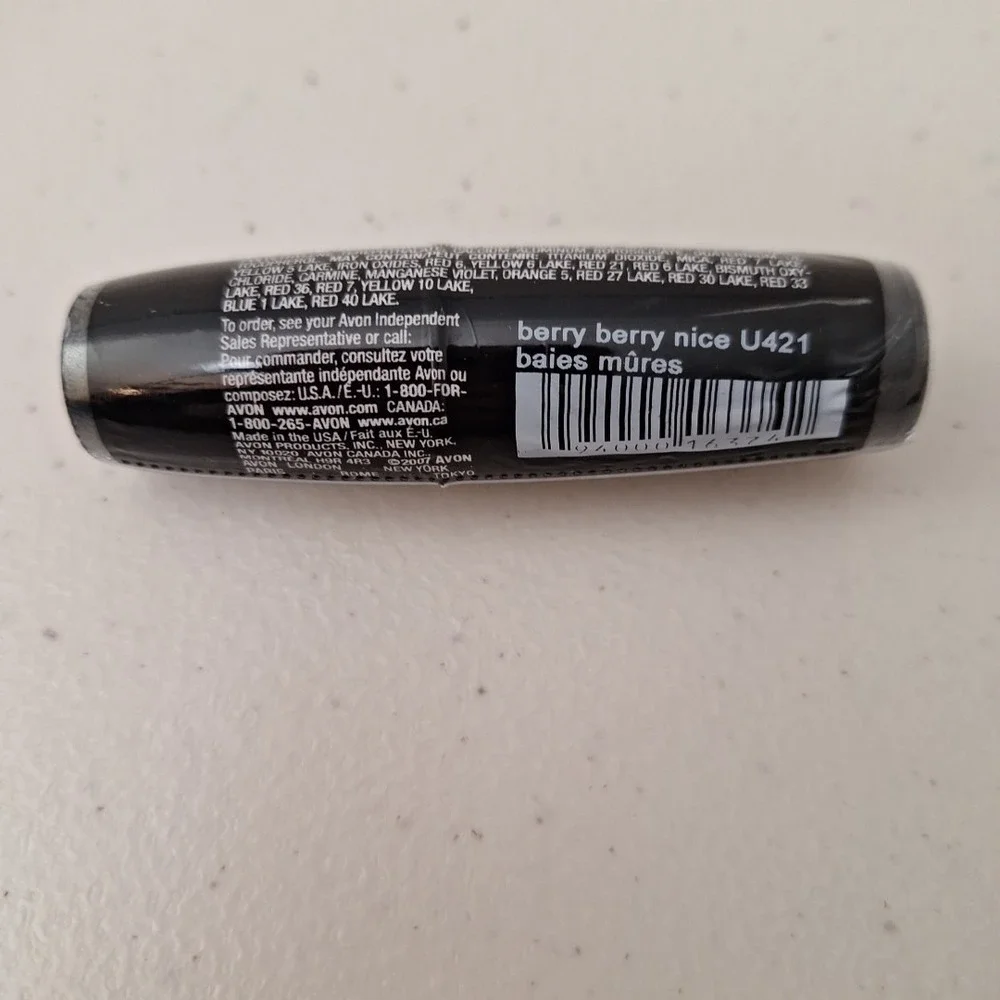 NEW Sealed AVON ULTRA COLOR rich LIPSTICK lip color - BERRY, BERRY NICE